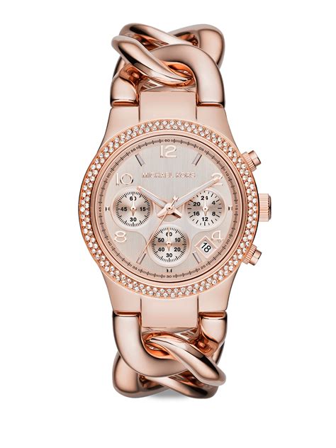 michael kors relogio rose|Michael Kors rose gold bracelet.